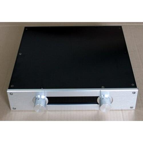 WA50 All aluminum amplifier chassis / Preamplifier case / AMP Enclosure DIY box (320 *70*308mm)