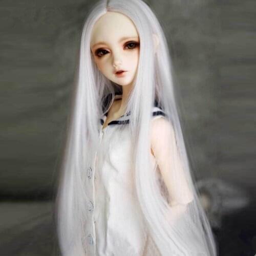 1/3 Bjd Doll Wig Head Circumference 21-24cm Fit To 60cm Doll Diy Dress Up Toys Wig Not Include Doll and Clothes
