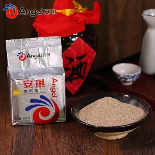 Angel Yeast Wine 500g / Pack Alcohol Yeast Active Dry Yeast Fermentation White Wine Brewing Starter of Liquor-Making