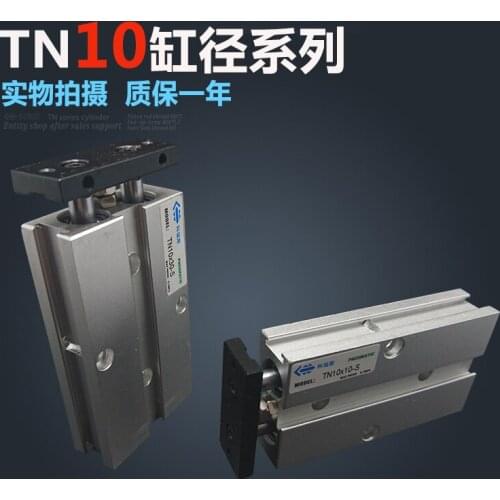 TN10*60 Free shipping 10mm Bore 60mm Stroke Compact Air Cylinders TN10X60-S Dual Action Air Pneumatic Cylinder