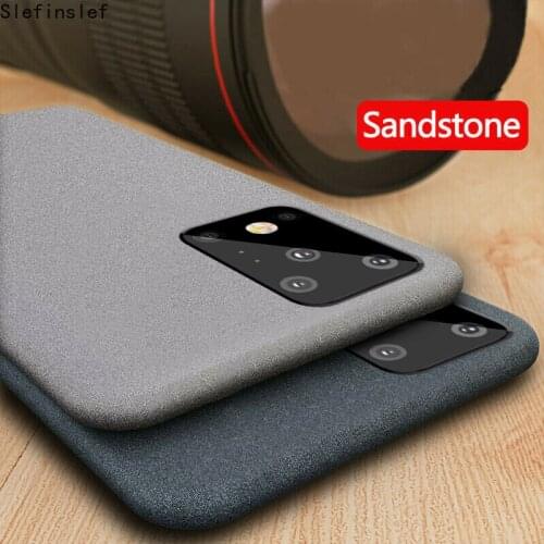 Sandstone Matte Soft Phone Case For Samsung Note 10 20 S21 S20 FE S21 S30 Plus Ultra S10e A50 70 M51 A51 A71 81 Note 10 Lite