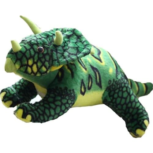 BOLAFYNIA Children Plush Stuffed Toy Cartoon creative triceratops Baby Kids Toy for Christmas Birthday gift