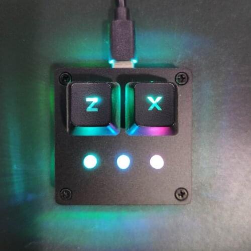 DIY Portable Mini OSU! Gaming Keyboard For Windows Type-c 5 Keys RGB Cherry Silver Blue Red Black Hot Swap Mechanical Keyboard