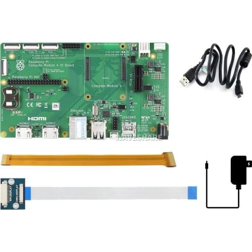 Compute Module 4 Acce A (no CM4),With Official IO Board,Provide better periphera,Help you quickly evaluate CM4