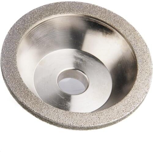 100*20mm Diamond Grinding Wheels 60/80/100/120/150/180/240/400 Grits Grinding Cup Diamond Wheels For Carbide Tool Abrasive Tool