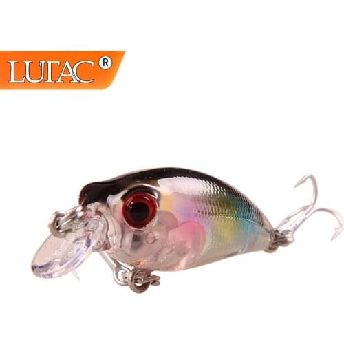 Lutac crankbait VMC fishing lures wobblers 35mm 3.5g floating artificial tackle