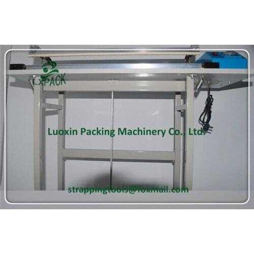 LX-PACK 650mm plastic bags pedal impulse heating sealer aluminum filter paper package sealing machine packaging equipment packer