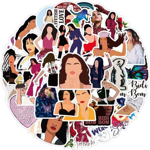 10/50pcs Selena Gomez American singer stickers Suitable for laptop motorcycle helmets suitcases mobile phone refrigerator