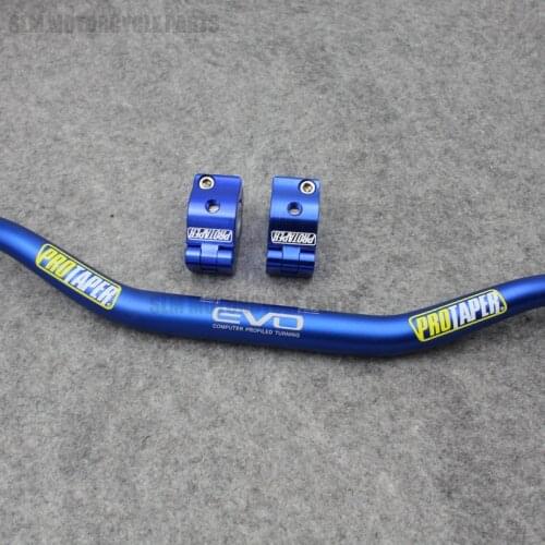 New Handlebar PRO Taper Pack Fat Bar 1-1/8" Dirt Pit Bike Motocross Motorcycle Handlebar 800mm length 28mm PRO aluminum
