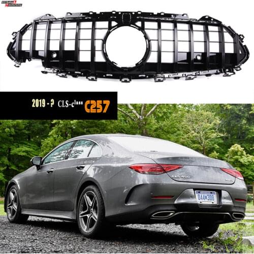 Black Grille for Mercedes CLS-class 2019+ (C257) 4-Door Coupe, Made Of Strong & Enduring ABS Plastic, Fitment Guaranteed