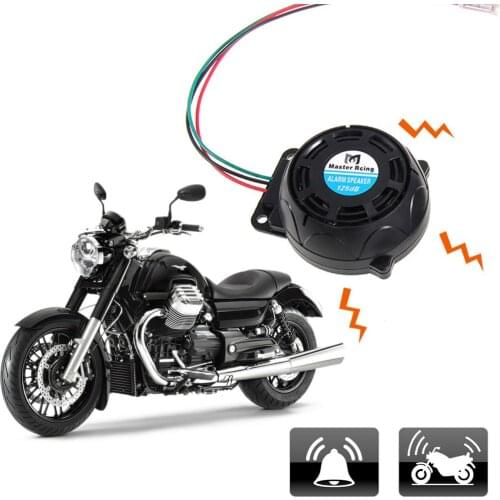 Security Motorcycle Anti-theft Alarm System DC 12V Moto One Way Warn Universal 120dB Motorbike Scooter Remote Protection Alarms