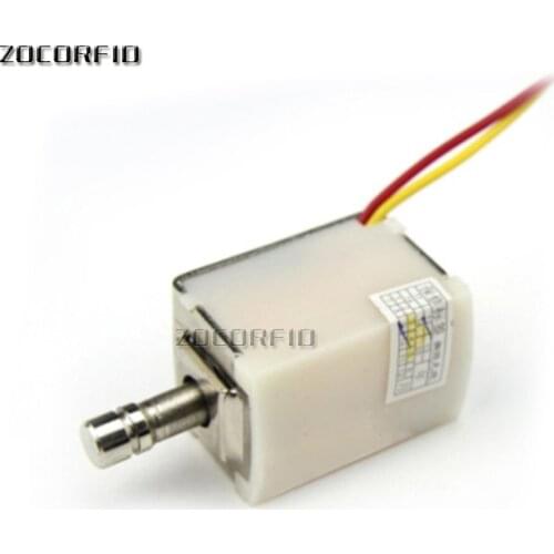 DC12V&24V universal Mini electric lock push pull solenoid valve small drawer lock electric bolt lock small electric lock