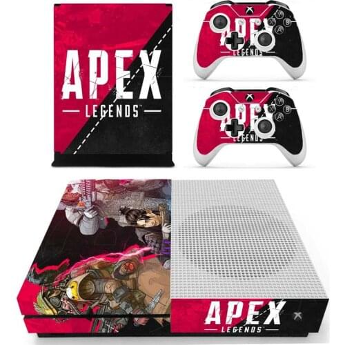 APEX Legends Game Skin Sticker Decal Cover For Xbox One S Console & Controllers For Xbox One Slim Skins Stickers Vinyl