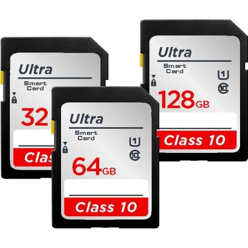 High speed SD Memory Card 16GB 32GB Flash Memory Card SDXC SDHC Card C10 128GB 64GB cartao de memoria For Camera