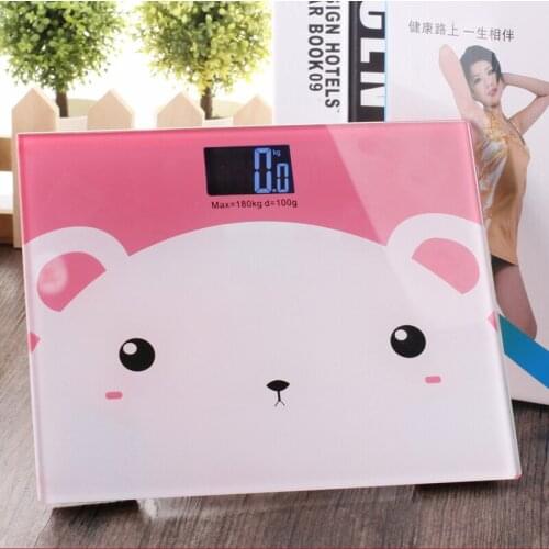 1 pcs Bathroom Body Scales Glass Smart Household Electronic Digital Floor Weight Balance Bariatric LCD Display Home Accessories