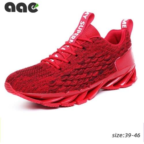 2020 Trend Blade Shoes For Man Sneakers Fashion Mesh Breathable Running Shoes tenis hombre Mens Casual Shoes DropShipping