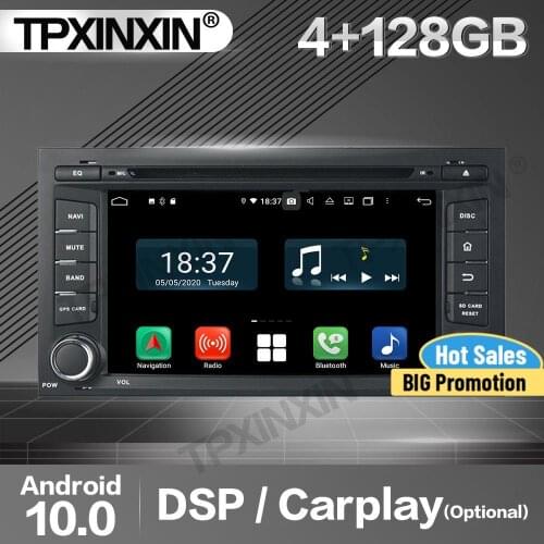 128G Apple Carplay Car Radio 2 Din Stereo Receiver Android For Seat Leon 2014 IPS GPS Navigation Player Audio Recorder Head Unit