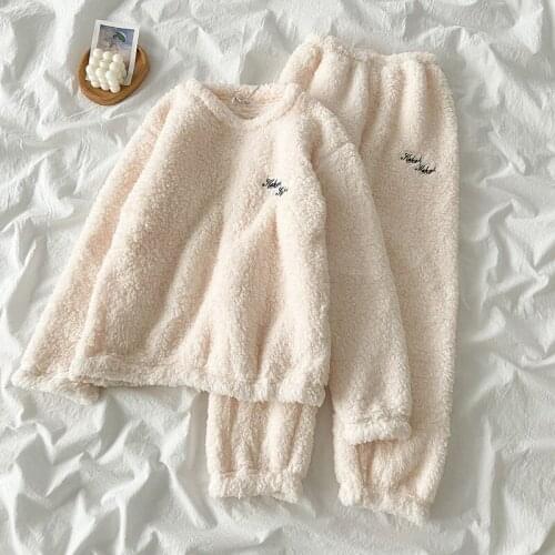 LOKEDIKE Women's Warm Pajamas