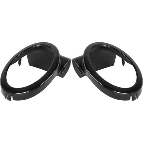 Front Bumper Light Surround Surroundings Fog Light Cover for -BMW E46 01-06 51117893067 51117893068