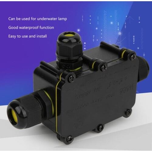 Plastic Cover DIY Project Instrument Case Electrical Enclosure M686 IP68 Outdoor 4m Underwater Wiring Junction Box UL94V-2