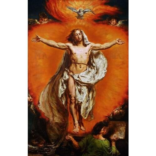 The Ascension. by Polish Painter Jan Matejko Art Film Print Silk Poster Home Wall Decor 24x36inch