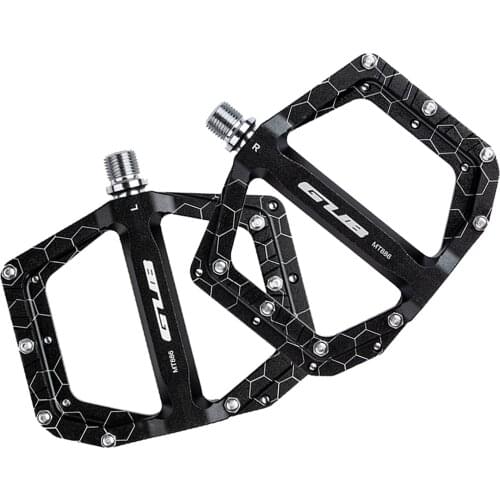 Alloy Bike Pedals Mountain MTB 9/16'' DH Cycle Flat Platform Pedal Replacement