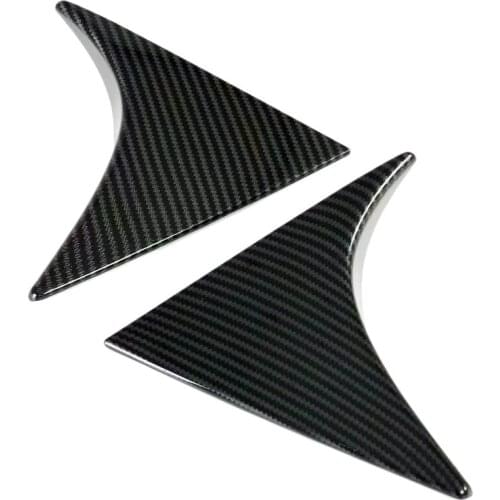 Rear Window Spoiler Cover For Hyundai Tucson 2019 2020 Rear Tail Window Spoiler Windshield Cover Trim ABS Carbon Fiber