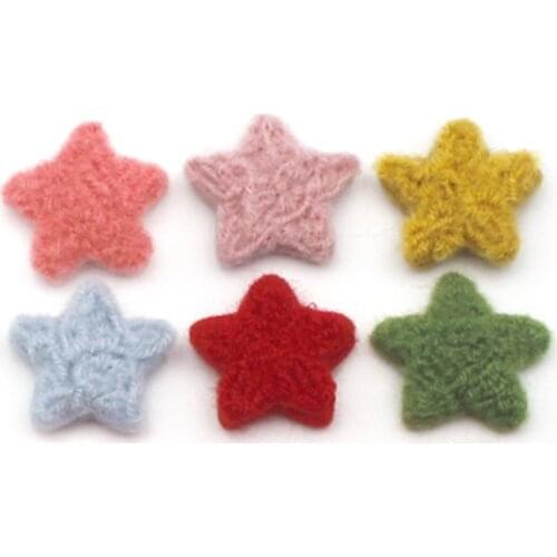 5 Pcs Baby Wool Felt Five-pointed Stars Newborn Photography Props Decorations