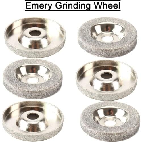 50mm 2" Diamond Grinding Wheel Electroplated Metal Coated Abrasive Tool Round Edge for Stone Carbide Glass 150 320 Grit