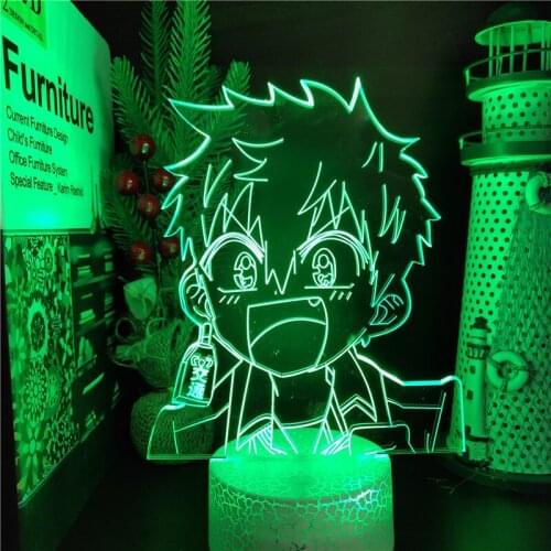 Toilet Bound Hanako Kun Minamoto Kou Figure Acrylic 3d Lamp Anime LED Night Light For Bedroom Decor Table Lamp Kids Manga Gifts