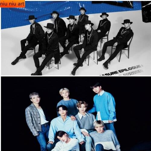 K-POP Band Ateez New Album Action To Answer Diamond Painting Diamond Inlaid Diamond Mosaic Cross Stitch Kits Home Decoration