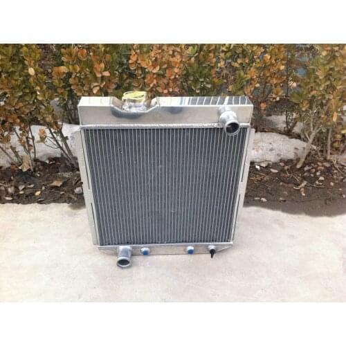 Aluminum Radiator For FORD Mustang V8 ENGINE 5.0L 64 65 66 3 Row 1964-1966