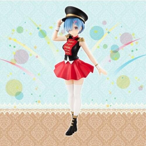Original Furyu SP Figure RE:ZERO RAM PVC Action Figure Model Toys Anime Brinquedos Figurals