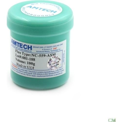 1pcs NC-559-ASM Solder Flux Paste Green-Bottle Soldering Tin Cream 100g