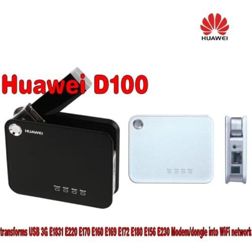 Huawei Unlocked D100 3G WIFI Portable Broadband Wireless Gateway Router