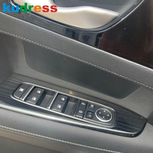 For Kia Cerato Forte K3 2019 2020 2021 Stainless Steel Inner Door Window Lift Switch Panel Cover Trim Car Accessories 4pcs LHD