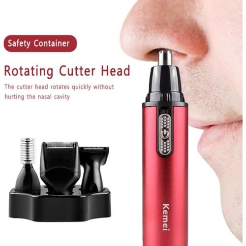 Multi-function Electric Shaver Portable Nose Hair Shaver Shaving Side Eyebrow Shaping Knife Men Beard Trimmer Machine All In One