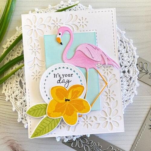 New Flamingo decoration metal Cutting Dies Stencils DIY Scrapbooking Paper/photo Cards Embossing Dies