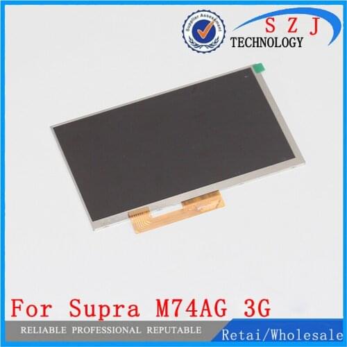 New 7'' inch For Supra M74AG 3G TABLET LCD display Screen Panel Lens Frame Module replacement Free Shipping
