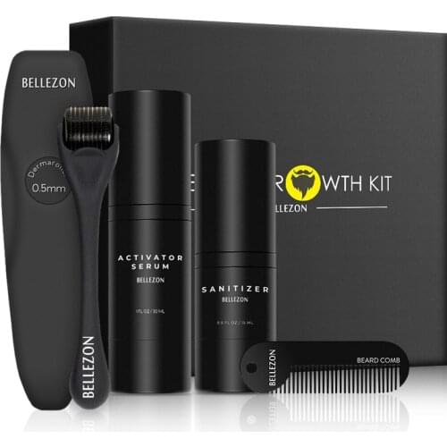 Professional Beard Growth Box Nourishing Men 's Care Sets More Full Thicken Hair Beard For Men Beard Grooming Treatment Beard