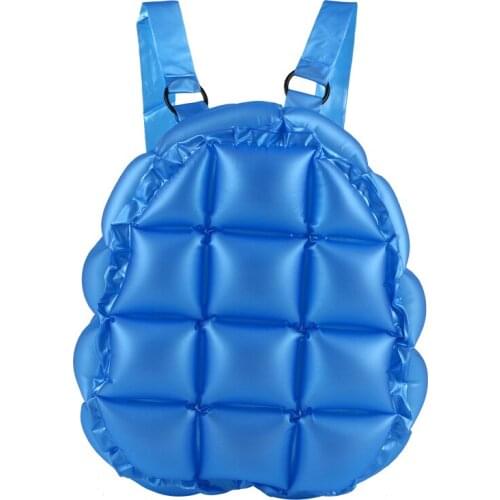 PVC Pure Candy Color Waterproof Backpack Inflatable Bag for Beach Men Women Vacation Travel Backpack Sac Mujer