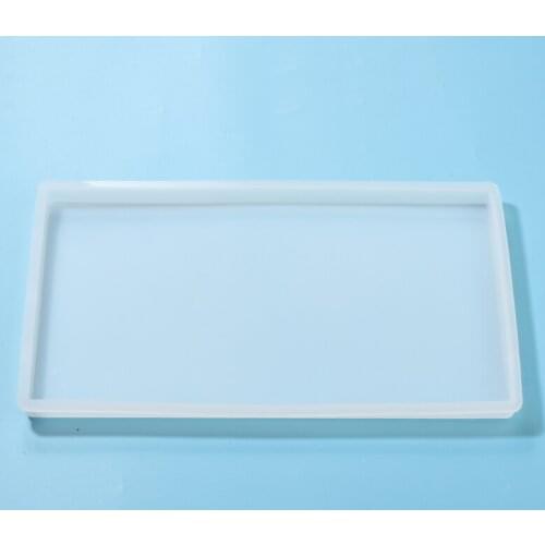Silicone Tray Square Mould Fruit Tray Mold Coaster Resin Epoxy Casting Mould Cup Mat Making Tool DIY Craft Home Decoration