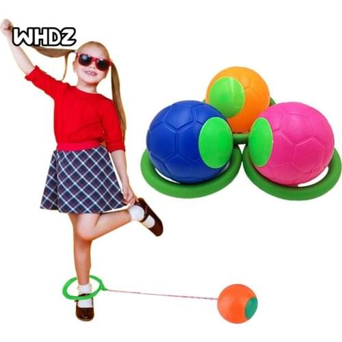 Skip Ball Children Exercise Coordination Balance Hop Jump Playground May Toy Great Fitness Game for Men and Women,Old and Young