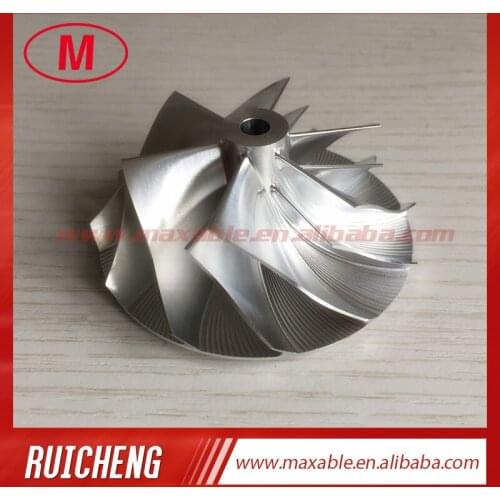 TF035 45.70/60.13mm 6+6 high performance Turbo Billet/milling/aluminum 2024 compressor wheel for racing