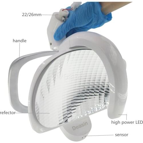 HIGH QUALITY New COXO Dental Oral Light LED Lamp Reflective Soft Light Clinic Surgical for dental chair