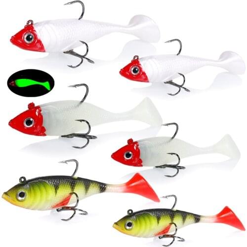 1PCS Silicone Bait Lures Fishing 11g 20g Wobler Lead Plating Fish Soft Lure Spiners Carp Artificial Fishing Tackle for Fishing
