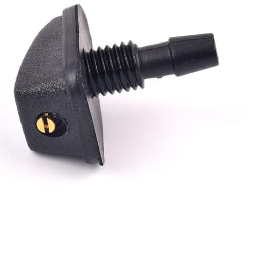 1 PC Universal Car Windshield Washer Wiper Water Spray Nozzle Black Plastic Fan Shaped Adjustable Nozzle Car Supplies