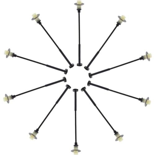 10pcs Model Railway Led Lamppost Lamps Street Lights HO Scale 5cm 12V New LYM05 model outdoor lamp yard light leds