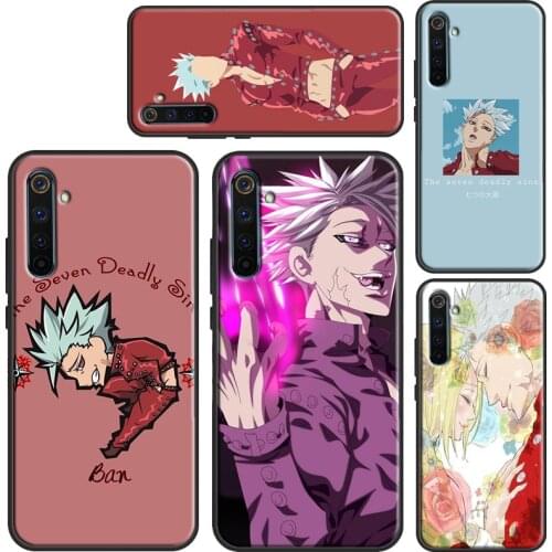 Ban The Seven Deadly Sins Anime For OnePlus 9 9Pro 7 8 8Pro 8T 9R Case For Realme 8 7 6 Pro Q3 C3 C11 C15 C21 GT Neo Cover