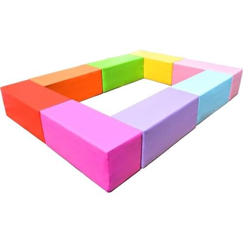 Customized Kindergarten early education center parent-child park Multi-functional seat/chairs,software toys YLW-INA171028